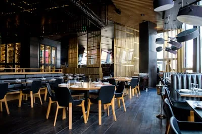 Buffet y bar del club